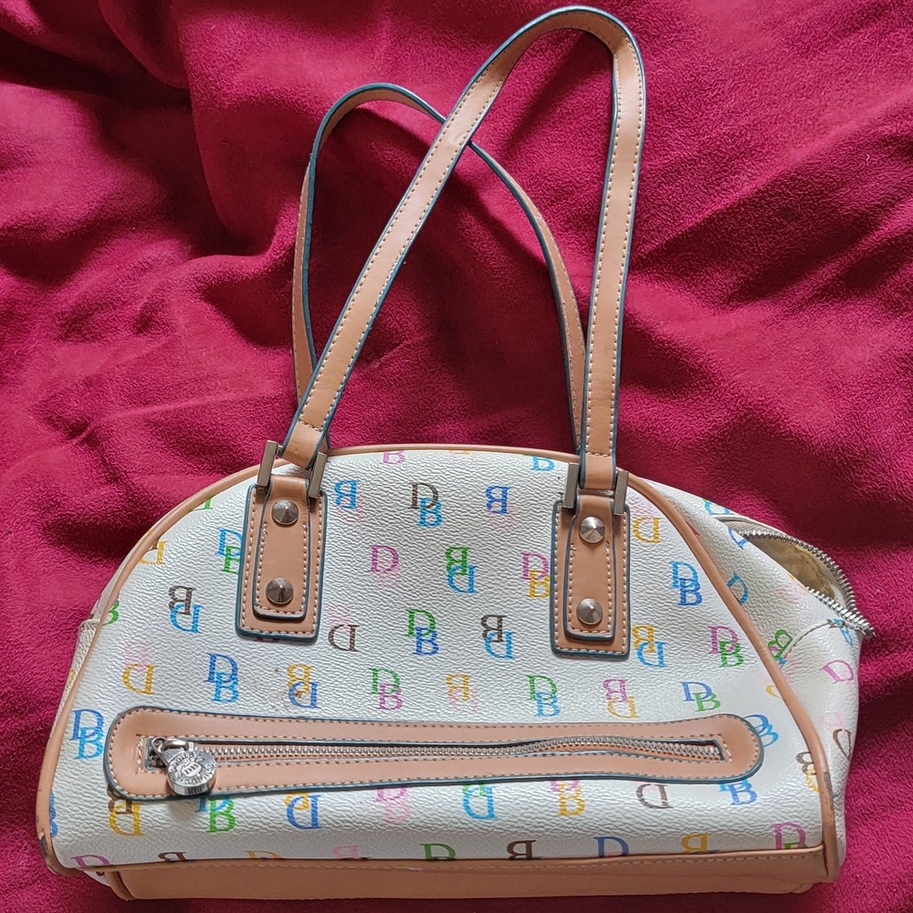 Dooney & Bourke Multicolor Logo Shoulder Bag